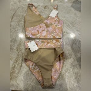 BAIIA swimsuit and sarong, Size 6